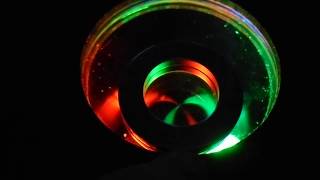 My new ferrocell tested with flash lights