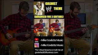 Goldust WWE Theme (Arranged for 3 Guitars) #goldust #goldusttheme #wwetheme #goldustentrance
