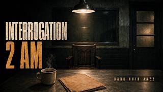 Interrogation Room, 2 AM | 2 Hours of Dark Noir Jazz for Late-Night Focus