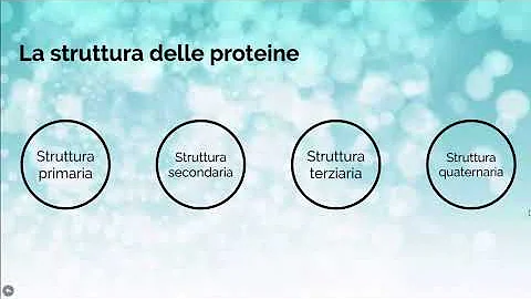 Come si differenziano le strutture delle proteine?