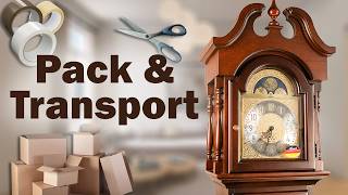 How to pack your Grandfather clock for transport
