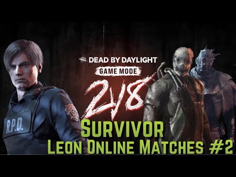 Dead by Daylight 2V8 Survivor - Leon Online Matches #2 - YouTube