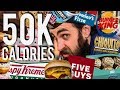 The 50,000 Calorie Challenge | BeardMeatsFood