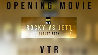 RCW #215 - Rocky vs. Jett | Opening Movie [VTR]
