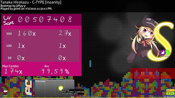 Day 484 of C-TYPE until slideracc is optional in osu! lazer