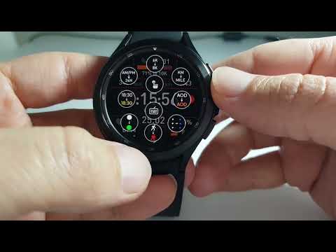 "OD19 Note Watch Face" for Android WearOS Smartwatches - video from ozappic