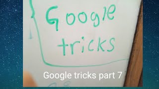 Google tricks part 7 | Season 1 Episode 7 Wealth