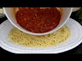 لم أتناول مثل هذه المكرونة اللذيذة بهذه الطريقة من قبل ❗ سبغايتي فاقت توقعاتي | Spaghetti Recipe #2