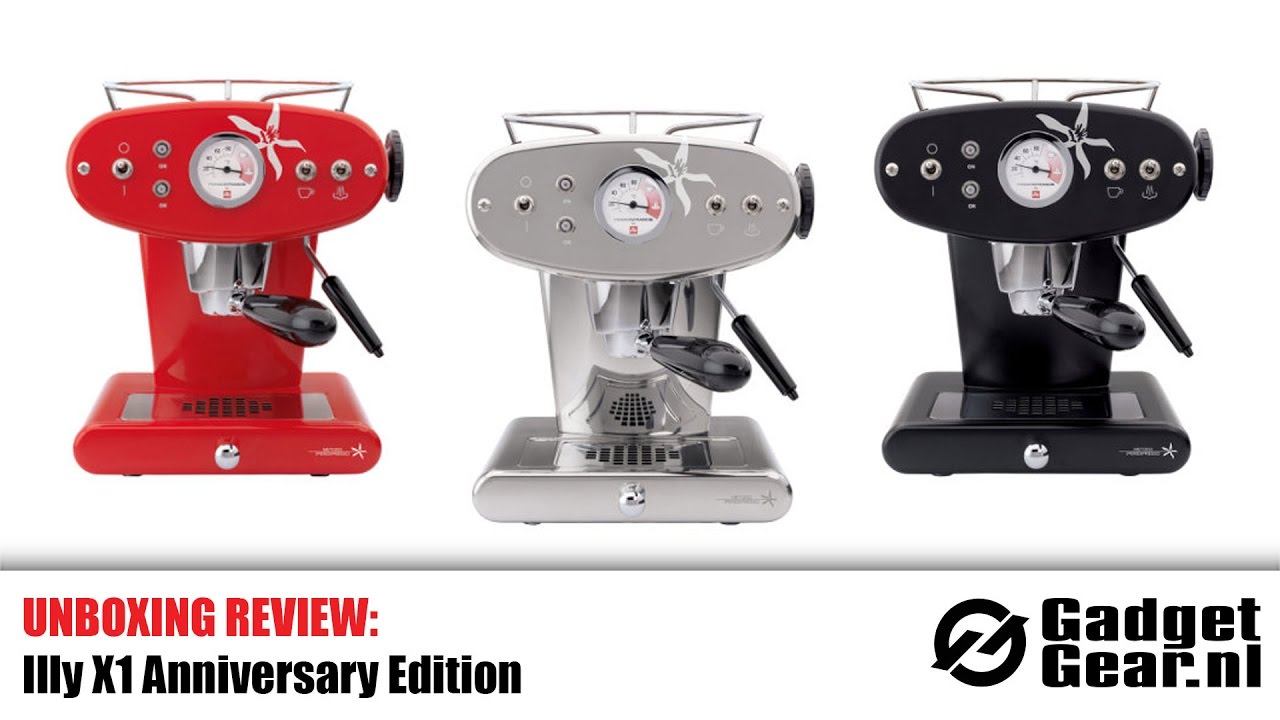 Illy X1 Anniversary E.S.E & Ground Espresso Machine - Grey