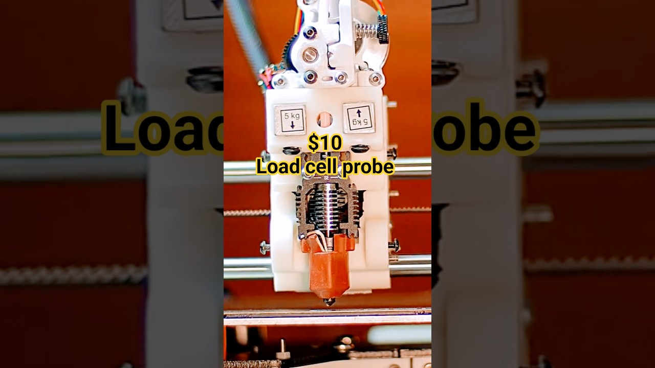 Perfect 3D Prints with a $10 Load Cell Z-Probe