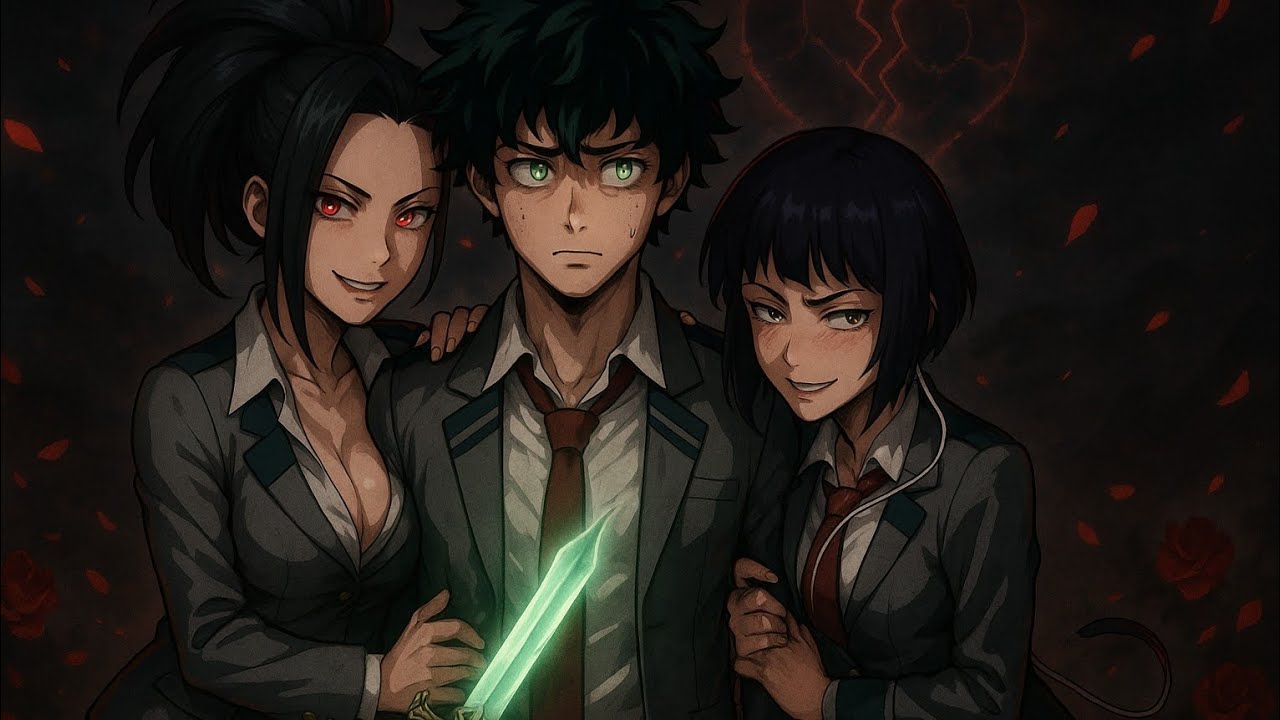 Deku x yandere momo and jirou | Part 1 – A Spark in the Alley | Texting Story