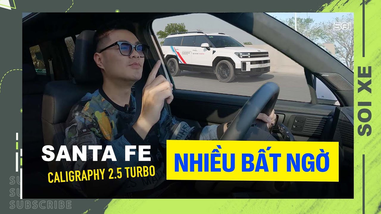 #5 Hyundai Santa Fe bản cao nhất: Ngoài phần đuôi ra thì còn điểm gì để chê?