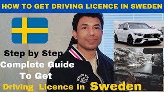 How To Get Driving Licence 🚗 In Sweden 🇸🇪. Step by Step Complete Guide. Urdu/Hindi.
