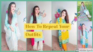 HOW TO MAKE DIFFERENT OUTFITS WITH THE SAME CLOTHES|HOW TO REPEAT YOUR DRESSES screenshot 3