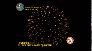 SB125WA08 - 5 INCH SHELL - WIZARD FIREWORKS - PS5070