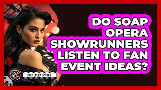 Do Soap Opera Showrunners Listen To Fan Event Ideas? - Soap Opera Insider