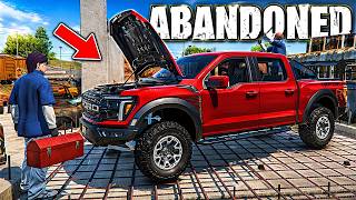 I FOUND ABANDONED Ford F-150 Raptor R AND FULLY RESTORED IT sa GTA 5 (SOBRANG LINIS!) | SnoopX