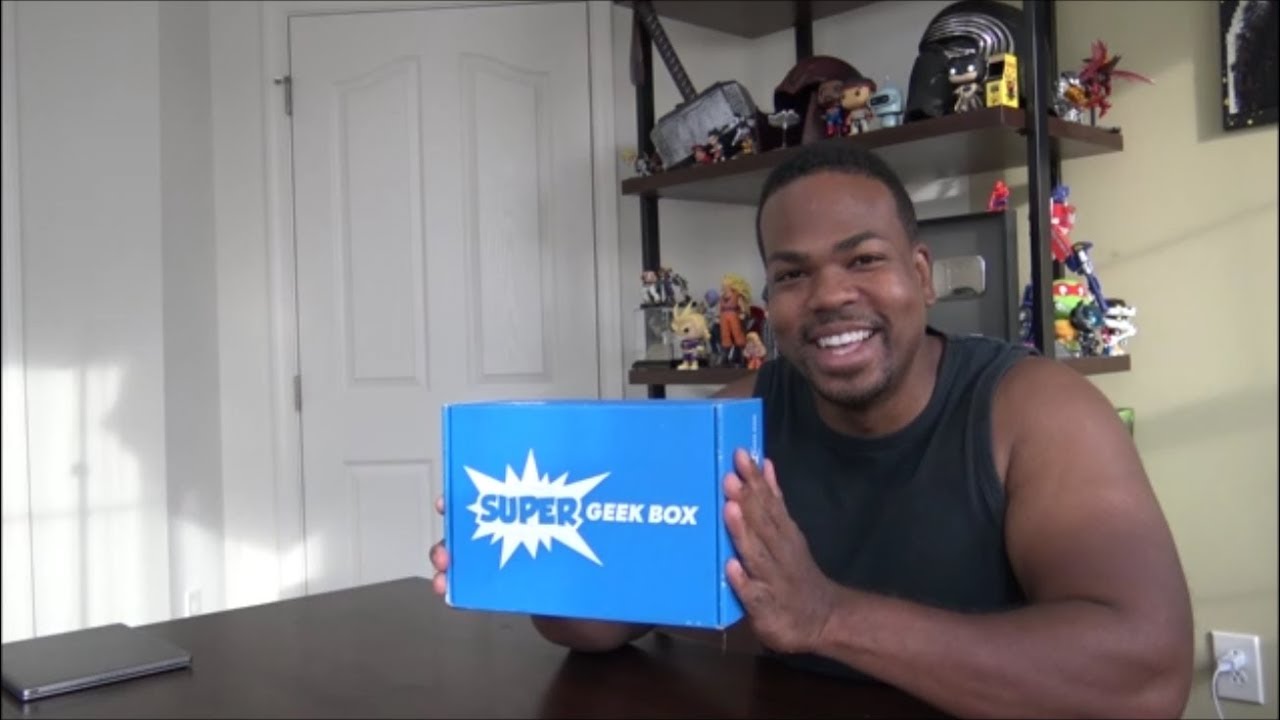 Super Geek Box August 2017 UNBOXING!!!