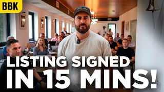 I Locked Up a Listing in 15 Minutes (Watch the Entire Call)