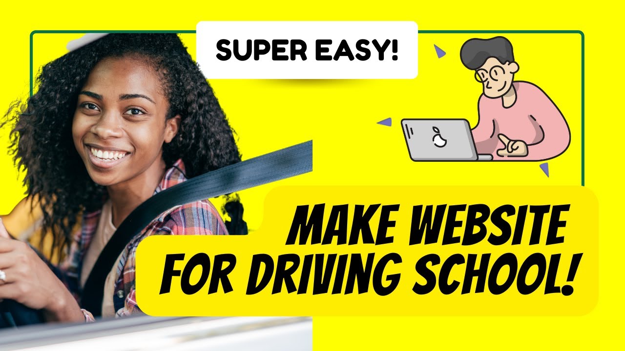 Make a Simple site for Your Driving School Easy! YouTube
