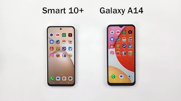 Infinix SMART 10 Plus vs Galaxy A14 - SPEED TEST!
