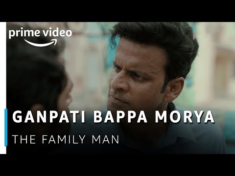Ganpati Bappa Morya | The Family Man | Manoj Bajpayee | Amazon Original | 20 Sep 2019