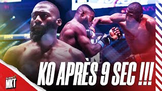 CÉDRIC DOUMBÉ ÉTEINT JORDAN ZEBO PAR KO EN 9 SECONDES ! LE FILM DU PFL PARIS