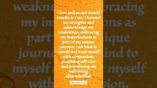 Affirmation: Day 4 (Love, Acceptance,  and Prioritizing)