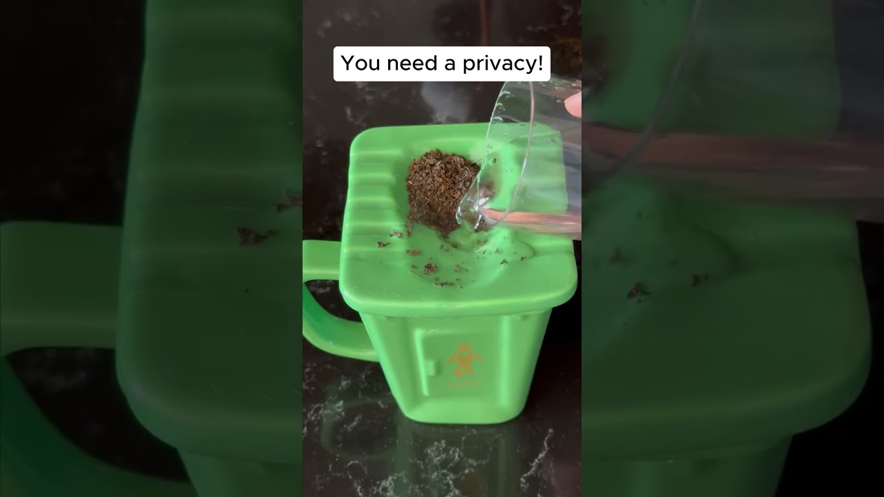 🔔 Squatting Toilet Shape Ceramic Mug - Product Link in Bio ( # 2378 ) ‪@MaviGadgets‬