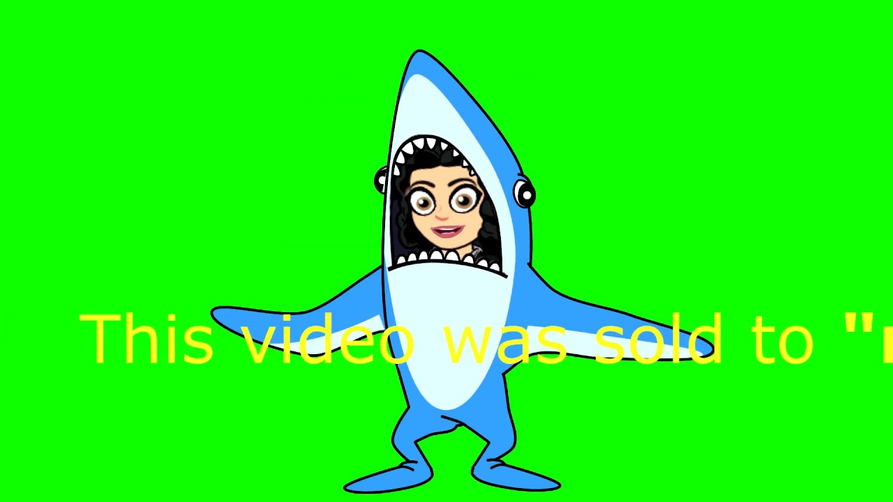 Baby Shark On Green Screen Chroma Key Youtube