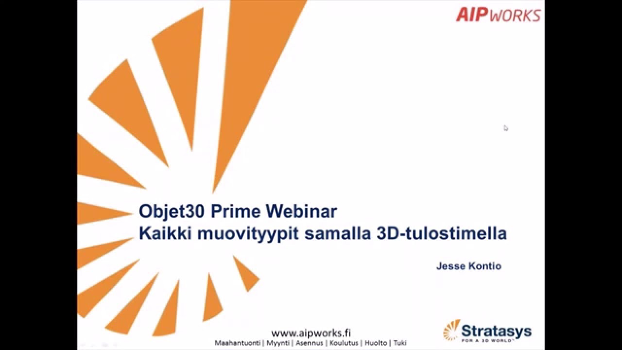 Stratasys Objet30 Prime: Kaikki muovityypit samalla 3D-tulostimella