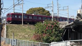 ◆古い電車？？？　ワンマン　3両編成　西田原行き　近鉄田原本線◆