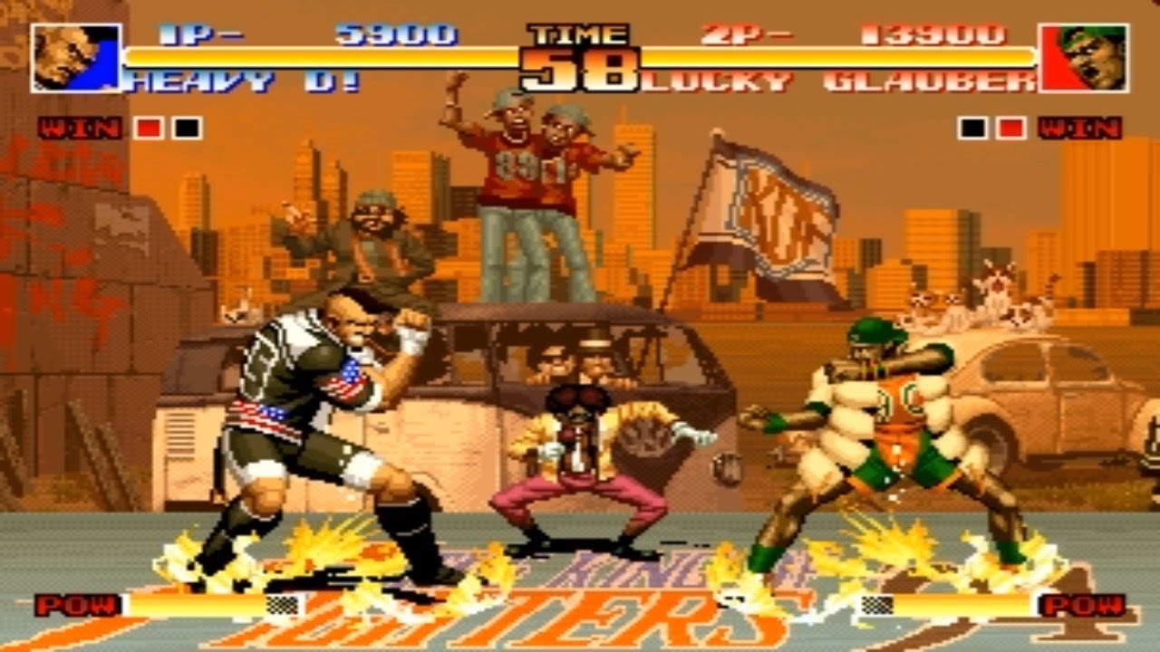 [TAS] Heavy D! VS Lucky (KoF '94)