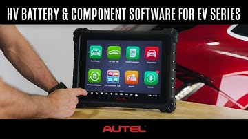 Autel EV Tools: High Voltage Battery & Component Diagnostics