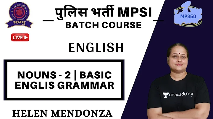 MP SI- Nouns-2 | Basic English Grammar | English l...