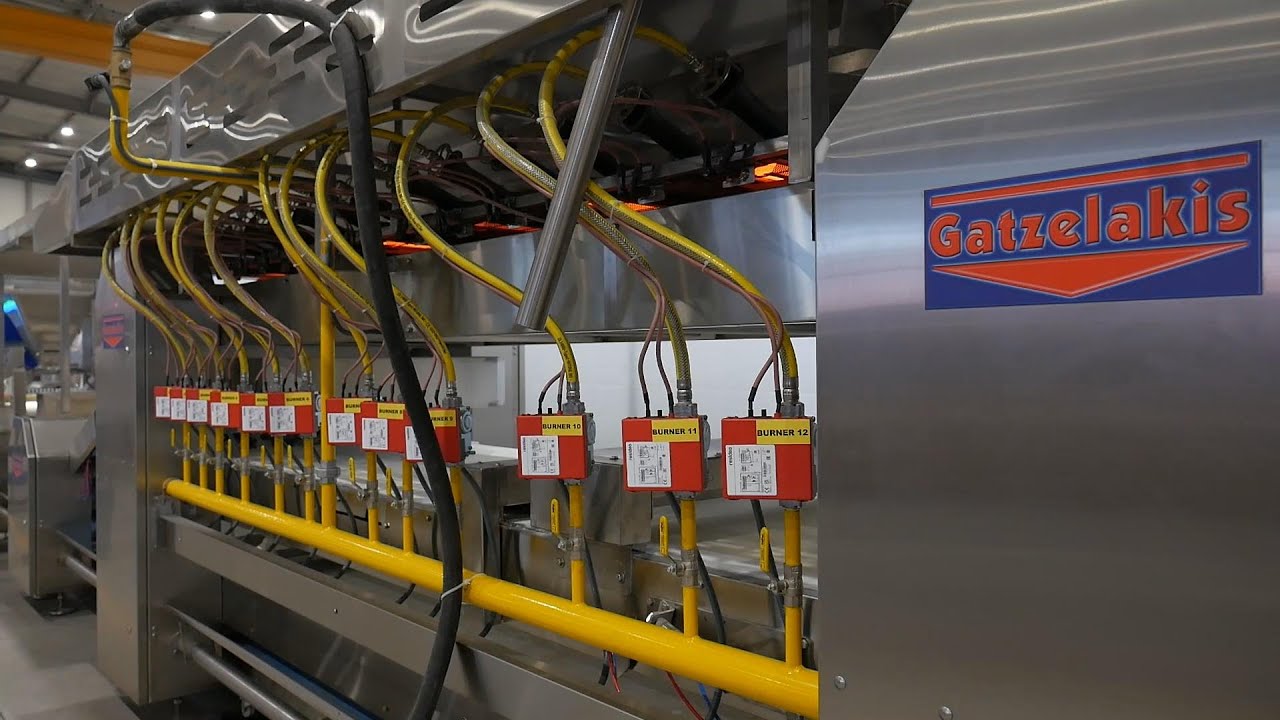 Gatzelakis Fyllo Baklava machine by Adaxion photographics