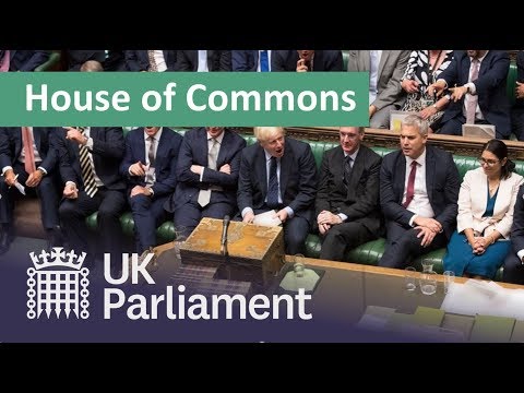 LIVE House of Commons: Speaker Statement, Ministerial Statements and Urgent Questions 21 Oct 2019