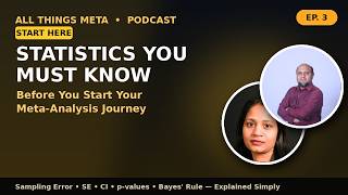 All Things Meta, Ep. 3: The Statistics You Must Know Before Meta-Analysis