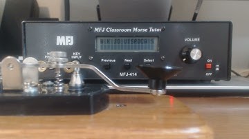 Morse Code Training At 13 Words Per Minute!