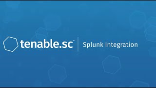 Splunk Integration With Tenable.sc