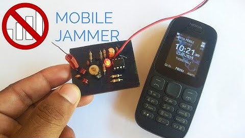 Make your own cell phone signal jammer using ne555 timer | don