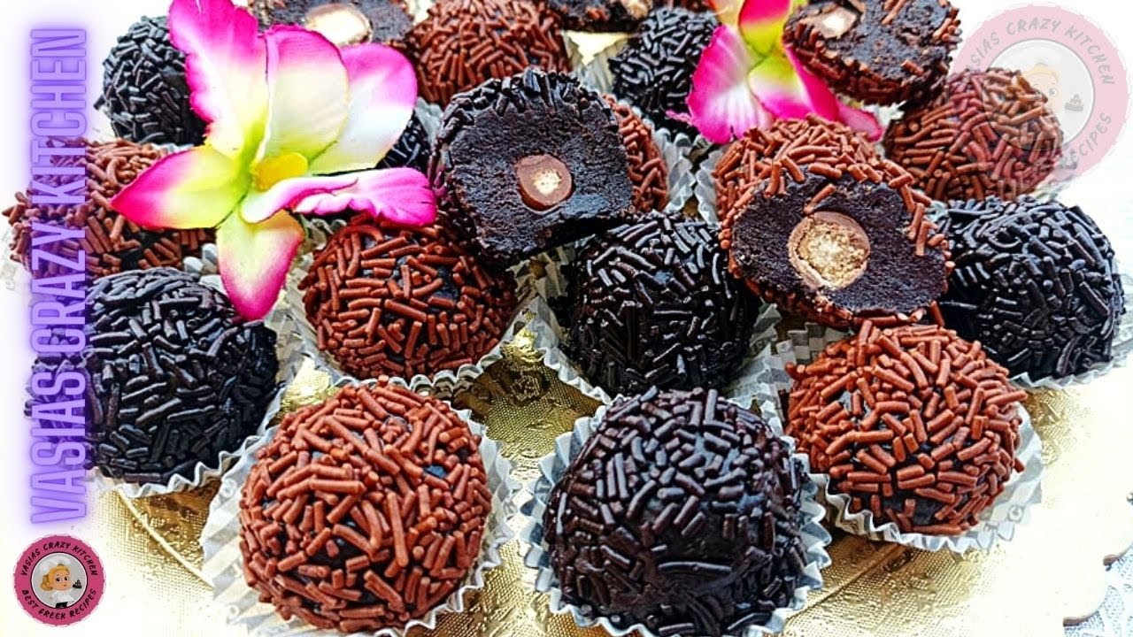 Το Γλυκο Του Αγιου Δημητριου – Φανταστικα Γεμιστα Τρουφακια Σοκολατας – Τελεια Ιδεα Για Κερασμα