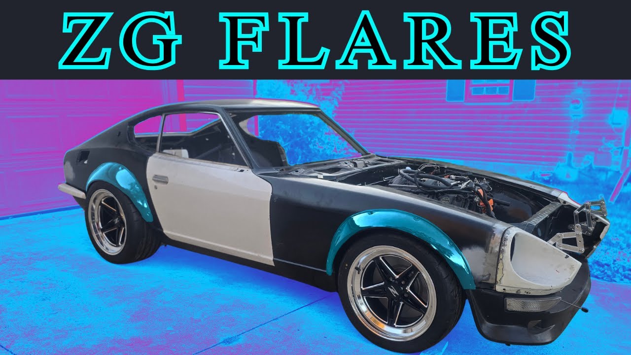 Datsun 240z ZG Fender Flares 4" Rear 3" Front