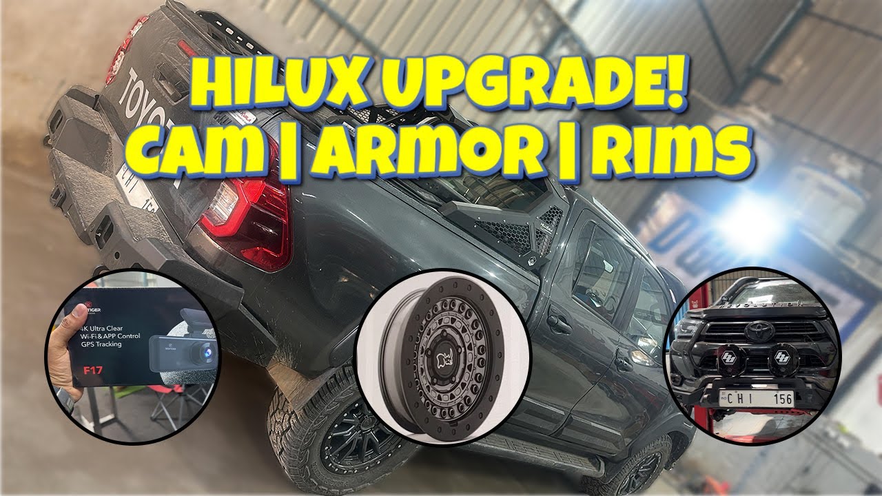 Hilux Upgrades! Underbody Cover Install, Red Tiger Camera Setup & Black Rhino Alloys Coming Soon!