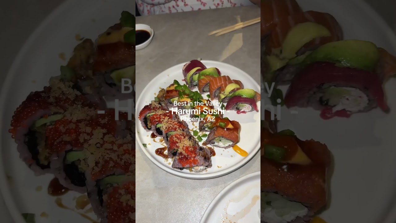 Best sushi in the valley!