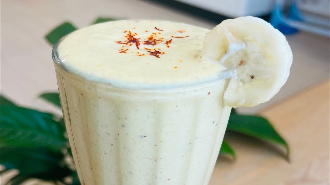 BANANA DATES LASSI | NO SUGAR