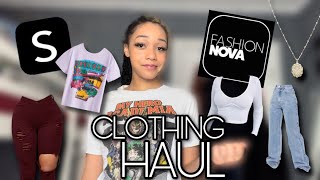 SHEIN AND FASHION NOVA CLOTHING HAUL!