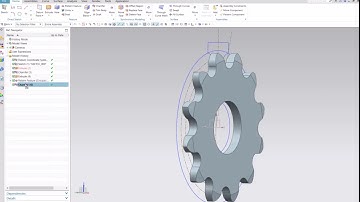 Roller Chain and Spur Gear - NX 11 - Part 2