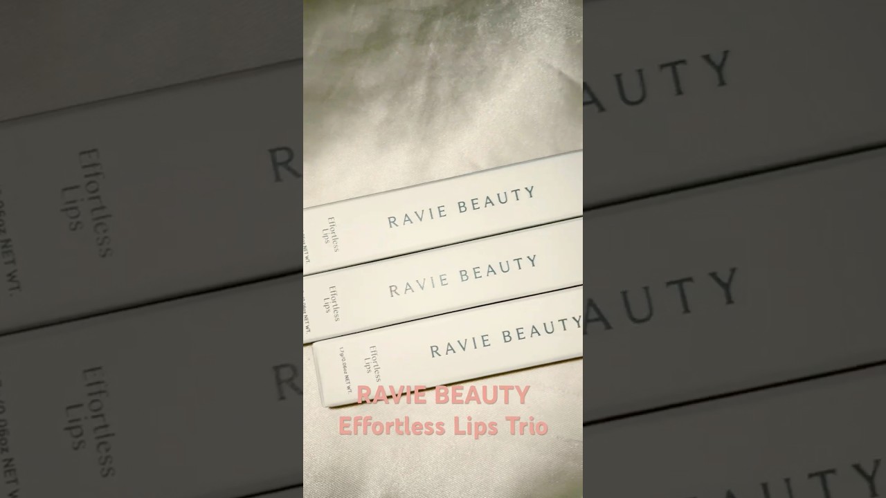 RAVIE BEAUTY EFFORTLESS LIPS TRIO 