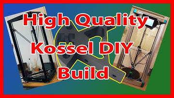 ⚡️ Corners ⚡️ The high Quality DIY Delta Kossel 3D Printer Build :Ep2